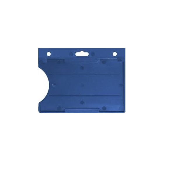 Bilde av Cardholder/carrying badge face open plastic blue (horizontal/landscape). 60270197vud (DE,SE,NO,FI,RO,PL)